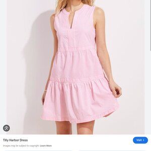 Vineyard VinesSeersucker summer dress XL  NWOT